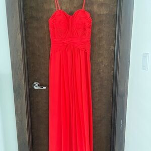 Pleated top party dress